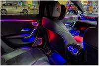 Kit de Actualización de Iluminación LED Interior Dinámica para Mercedes Benz Clase A W177 CLA W118 2018-2025, Volante a la Derecha/Izquierda
