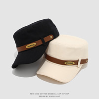 Gorra de moda personalizada de primavera para niños, unisex, estilo moderno y fresco, con visera.
