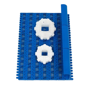 Delikli Modüler Plastik Konveyör Bant Gıda Sınıfı POM/PP Örgü Bant Modüler Konveyör Bant Gıda Yıkama Hatları İçin Uygundur - Product Image 6