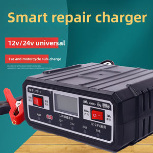 Chargeur intelligent de batterie de réparation d'impulsion 12V24V écran LCD pour chargeur de batterie de voiture entièrement automatique au plomb - Product Image 4