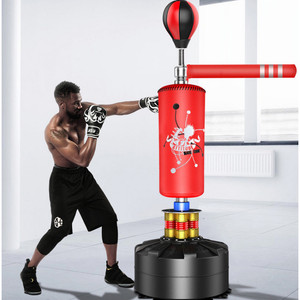 Saco de Boxeo Multifuncional Independiente con Bola de Velocidad para Entrenamiento de Spinning y Boxeo - Product Image 3