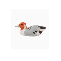Ensemble de jouets d'animaux en bois sculpté, canard, jouet éducatif préscolaire pour enfants