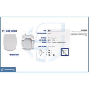 Copriwater Termoretraibile D301 per Sedile WC - Product Image 2