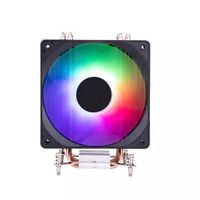 NOUVEAU Refroidisseur de processeur compatible LGA2011-3 avec 6 caloducs et ventilateur de 120 mm, conçu pour les cartes mères Dual X99 et Single X99, système de refroidissement