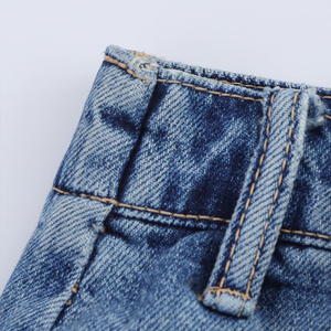 Vêtements pour femmes 2026 Nouvelle mode Culottes couleur unie rétro taille haute avec fermeture éclair décontractées pour femmes - Product Image 5