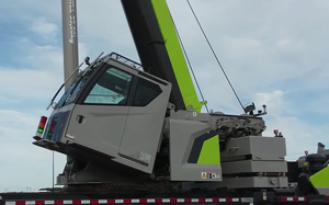 رافعة شاحنة مخصصة لدول أفريقيا بحمولة 55 طن طراز ZTC550R مع خيار القيادة اليمنى وخطاف 50 طن سهل التشغيل - Product Image 5