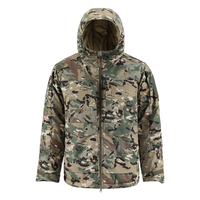 Veste tactique rembourrée imperméable et coupe-vent CP Camo ESDY pour l'hiver, veste épaisse résistante au froid, combinaison chaude imperméable pour l'extérieur