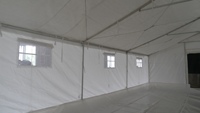 Tente d'urgence durable et peu coûteuse pour les réfugiés en cas de catastrophe, tente de secours imperméable pour l'extérieur