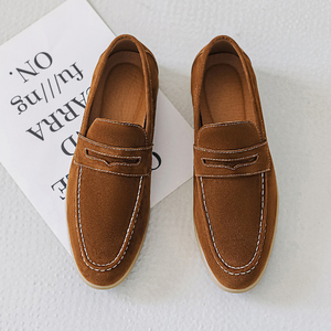 รองเท้าผู้ชายหนังกลับเทียมแบบสวมสบาย ระบายอากาศได้ดี นุ่มสบาย เหมาะสำหรับใส่ในฤดูใบไม้ร่วง - Product Image 6