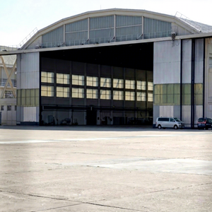 Hangar d'avions et immeuble de bureaux modernes en acier de grande qualité, usine à haute efficacité, conception personnalisée, production rapide, délai de livraison court - Product Image 1