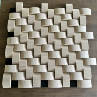 Nouveauté, panneau acoustique en MDF de forme spéciale, respectueux de l'environnement, réduisant le bruit, décoration murale pour la salle à manger des restaurants