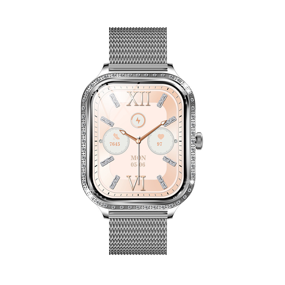 Silver-metal strap