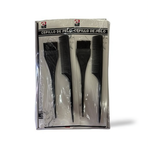 Set di pettini per tintura per capelli neri, 4 pezzi, per lo styling e la colorazione - Product Image 1