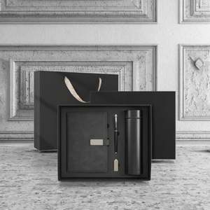 Juego de Regalo de Bolígrafo Metálico Persol, el Más Vendido, Cuaderno A5, Caja de Regalo, Memoria USB, Logotipo Personalizable en Relieve - Product Image 3