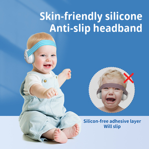 <span class=keywords><strong>Casque</strong></span> antibruit <span class=keywords><strong>pour</strong></span> bébé de 1 à 36 mois avec protection auditive et bandeau élastique réglable - Product Image 5