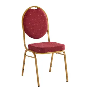 Hotel Chairs for Banquets Weddings VIP Meetings & Trainings Crown General Chair with Tables Aluminum Alloy Chairs Dining