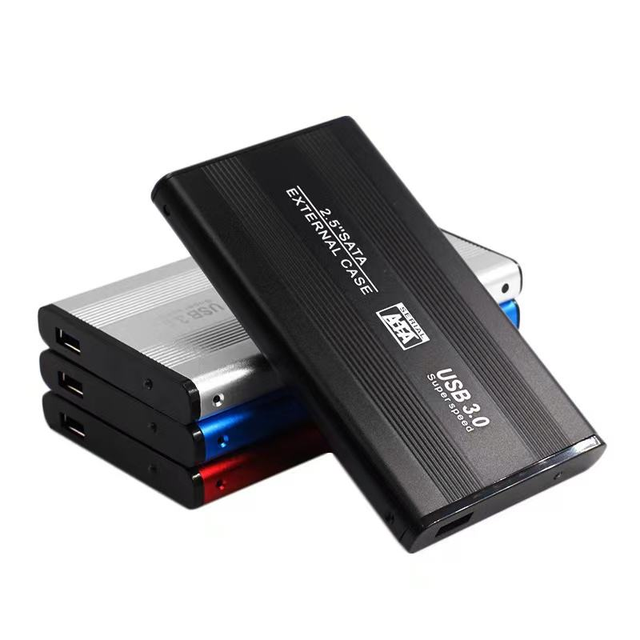 USB 3.0 External Hard Drive Enclosure 2.5 Inch SATA HDD SSD Case 5Gbps High Speed Aluminum Portable Free UASP HDD Enclosure