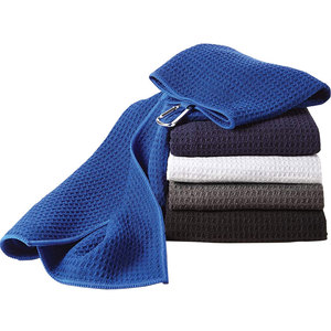 Giá Tốt Nhất Biểu Tượng Tùy Chỉnh Waffle Golf Khăn Từ Nhanh Chóng Khô Khăn Cho Câu Lạc Bộ Golf Thể Thao - Product Image 2