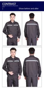 <span class=keywords><strong>Abbigliamento</strong></span> da Lavoro Personalizzato con Strisce Riflettenti all'<span class=keywords><strong>Ingrosso</strong></span> Divise da Fabbrica Indumenti Antinfortunistici per Uso Aziendale - Product Image 5