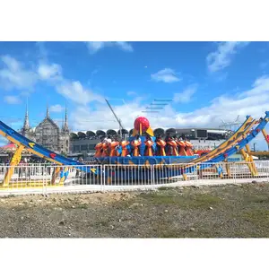 China Supplier 24 Seats Amusement Park Flying UFO Disk'o Ride Mega Disko Ride For Sale