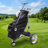 Chariot de golf électrique télécommandé à 3 roues Dericsson avec fonction Follow Me