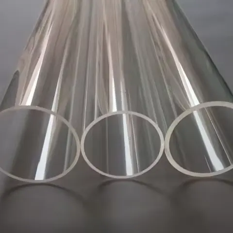 צינורות זכוכית קוורץ מותאמים אישית