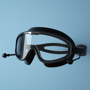 <span class=keywords><strong>Gafas</strong></span> de natación de montura grande para adultos, <span class=keywords><strong>gafas</strong></span> de <span class=keywords><strong>buceo</strong></span> HD antivaho impermeables para hombres y mujeres, <span class=keywords><strong>gafas</strong></span> de natación de silicona al por mayor - Product Image 5