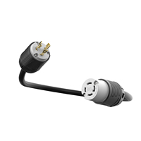 Kabel Adaptor Daya Industri NEMA L6-30P ke L14-30R, Kabel Konversi Daya Generator dengan Konektor Pengunci ke Stopkontak