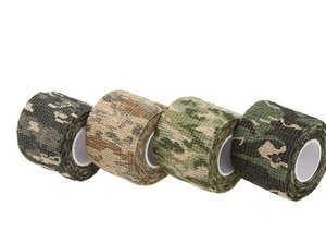 הסוואה קלטת עצמי דבק מגן לא ארוג Camo לעטוף קלטת Camo למתוח תחבושת בד - Product Image 3