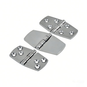 Bisagra marina de acero inoxidable, 38x76mm, seis orificios, resistente a la corrosión, para reparación de puertas de barco - Product Image 4