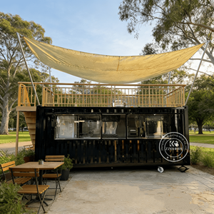 Caffetteria in Container a Due Piani, Bar in Container, Chiosco Fast Food, Negozio di Caffè in Container - Product Image 5