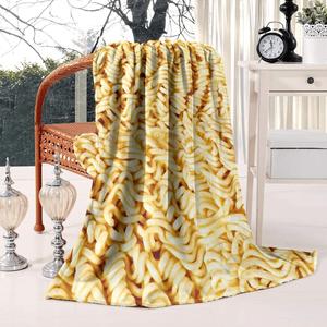 Assorted Print Cheese Flannel Blanket Throw Blanket Nap Blanket Wholesale Skin Friendly Reversible for Winter Warmth - Product Image 6