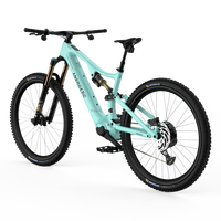 Vélo de montagne électrique à suspension intégrale en fibre de carbone 540Wh, moteur central 105Nm, 12 vitesses, hydraulique, léger, EMTB