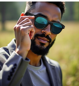 Gafas inteligentes <span class=keywords><strong>M88</strong></span> AI de Fashion 200W Cámara Reconocimiento de objetos Batería de 290mAh Asistente de voz para llamadas de traducción deportiva - Product Image 6