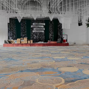 Chất Lượng Cao Hiện Đại 5 Sao Khách Sạn Phòng Tiệc Tường Sang Trọng Tường Chống Cháy Axminster Thảm Máy Làm Có Thể Giặt Cho Cầu Nguyện - Product Image 4