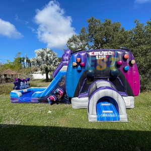 <span class=keywords><strong>Consolas</strong></span> de juegos Control Jumping Castle Commercial Bounce House Water Slide Combo Inflable Bouncy House para niños Party Rent - Product Image 4