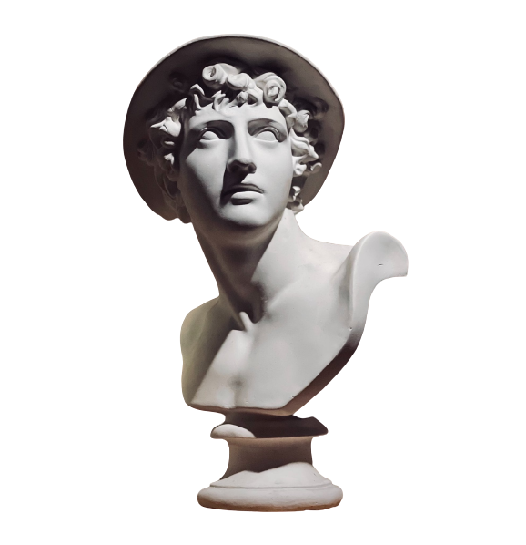 è abbastanza nuvoloso silenzioso statue moderne per interni Nuovo