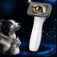 Appareil vétérinaire UVC certifié CE en or rose 265 nm, traitement en 5 secondes des infections corneennes pour chevaux, chats et chiens.