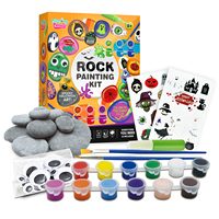 Kit d'apprentissage ODM/OEM BIG BANG SCIENCE, fabricant de kits de décoration en pierre pour Halloween, kit d'apprentissage pratique de la peinture artistique pour étudiants