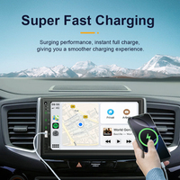 Lecteur MP5 pour voiture Linux 7 pouces, autoradio 2 Din avec CarPlay sans fil, Android Auto, DSP, écran IPS, Mirror Link, prise en charge de la charge rapide