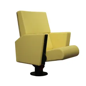 Foshan Supplier Comfortable Cushion Good Price Folding Auditorium Churh Chair