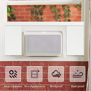 Lot de 3 panneaux isolants en mousse pour kit de ventilation de fenêtre de climatiseur portable, panneaux d'isolation réglables à double couche pour bloquer la <span class=keywords><strong>chaleur</strong></span> - Product Image 6
