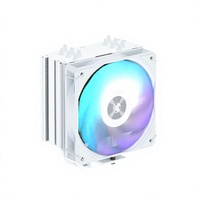 FEZCOOL A600 Desktop CPU Air Cooler 6 Heat Pipes Fluid Bearing Intelligent Temperature Control Quiet Operation ARGB Lighting