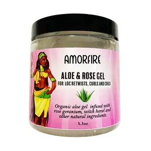 Amorfire braiding gel shine hair jam condition to long lasting styling for twist lock hair
