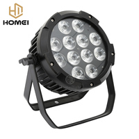 Projecteur de scène professionnel extérieur 12x18W LED 6-en-1 sur batterie