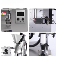 Machine de fermeture automatique à trois côtés YS-65JLXBF-Y pour sachets en plastique de café, de poudre de noix de coco, haute sécurité, pour l'industrie cosmétique