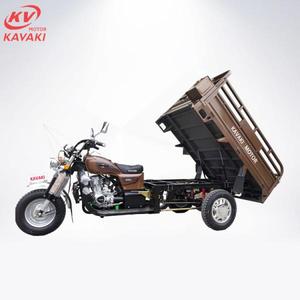 China Motorcycle Trike Adult Motorized <b>Gasoline</b> Tricycle 3 Wheels in Africa - Product Image 2