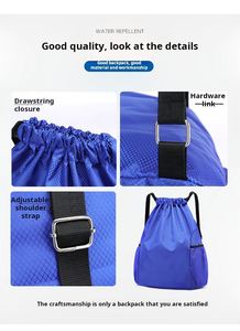 Bolsa de Baloncesto con Logotipo Personalizado, Mochila de Entrenamiento de Gran Capacidad para Deportes, Fitness, Viajes, Gimnasio, Diseño Moderno - Product Image 2