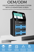 Restaurant mobile portable wifi partage partagé batterie externe station de location système de location partager machine android app station de charge