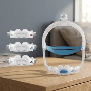 Connecteur coudé court en plastique compatible P30i N30i pour tube CPAP, cadre de masque de remplacement, tube pivotant à 360°, accessoires CPAP réutilisables - Product Image 3